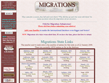 Tablet Screenshot of migrations.org